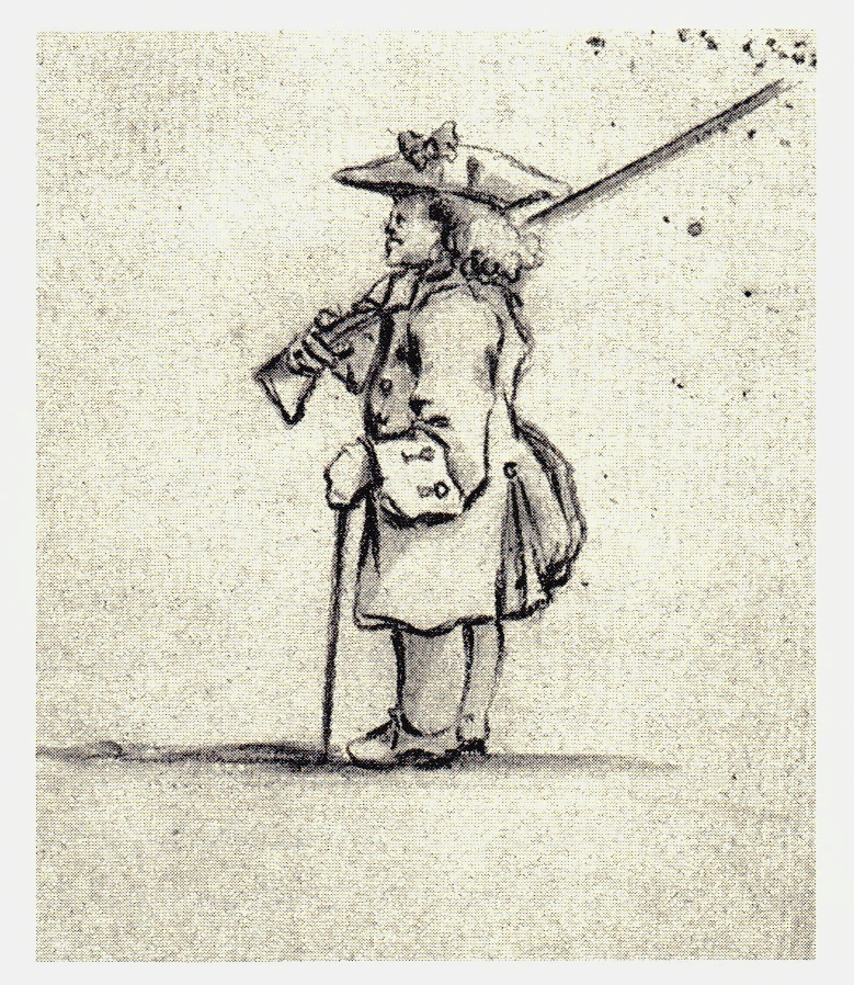 Un gentleman jacobite - les dessins de Penicuik - vers 1745