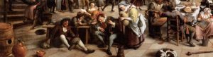 Jan Steen - Revelry at an Inn - 1674 - WGA21761