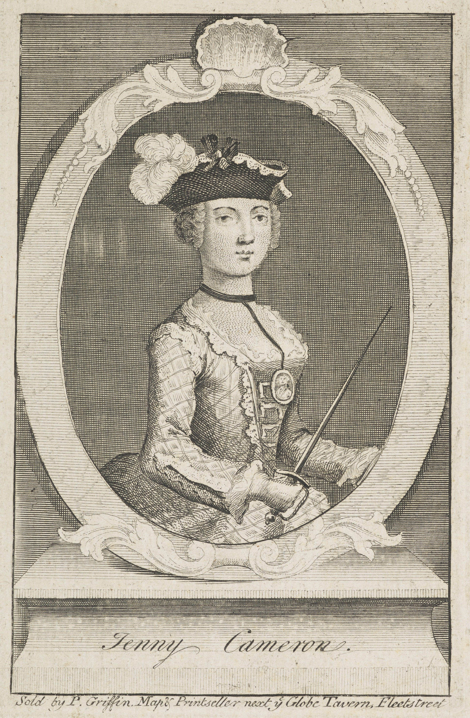 Jenny Cameron, c. 1700 - 1790. Aventurière; soutien de Charles Edward Stuart