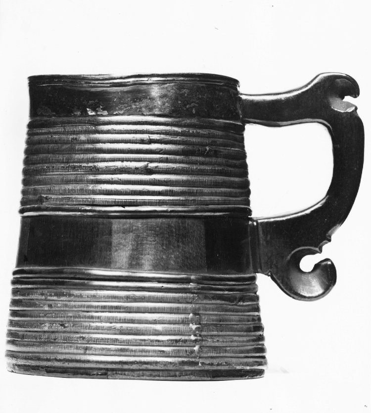 Chope en bois et argent - Fabrication écossaise ou norvégienne - 1731 - Ref. AF.3126-British Museum