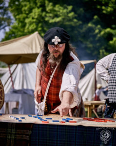 Officier jacobite des Highlands XVIIIe siècle - Saor Alba à Sully sur Loire - Photo par Vectan Prod