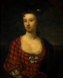 Flora Macdonald , par William Robertson, vers 1750, photo : Glasgow Museum