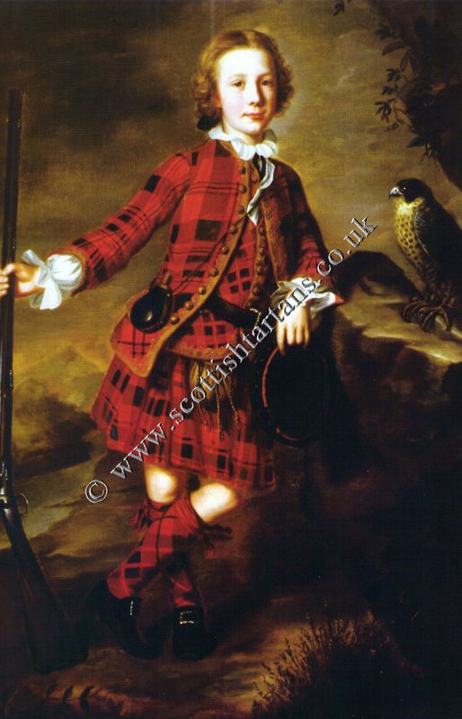 James Moray, le plus jeune d'Abercairney, vers 1750, par William Mosman. L'original se trouve au château de Blair