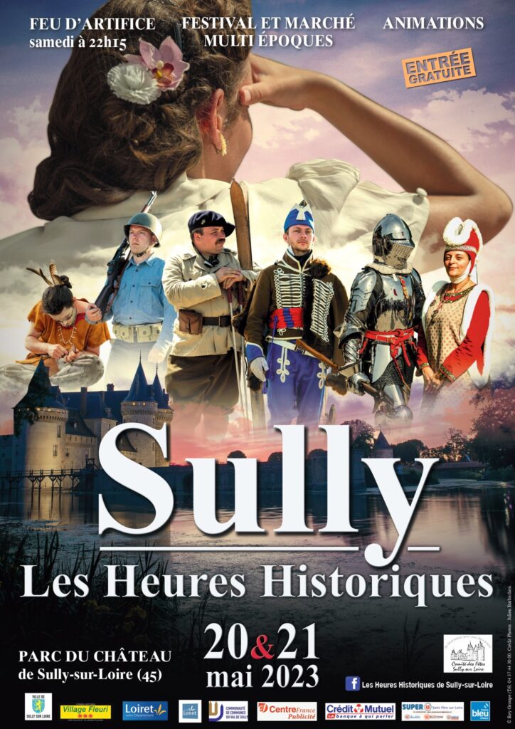 heures historiques de Sully sur Loire 2023